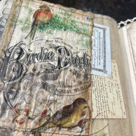 SOLD. Steam punk junk journal sold for 95.00 - Picture 10 of 16